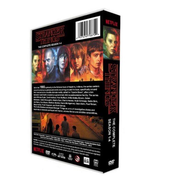 STRANGER Things: The Complete series Season 1-4 New Sealed DVD - Picture 2 of 2